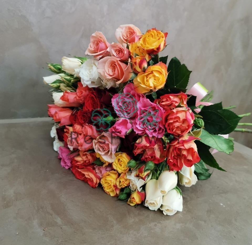 Букет цветов из: Розы в Урушу