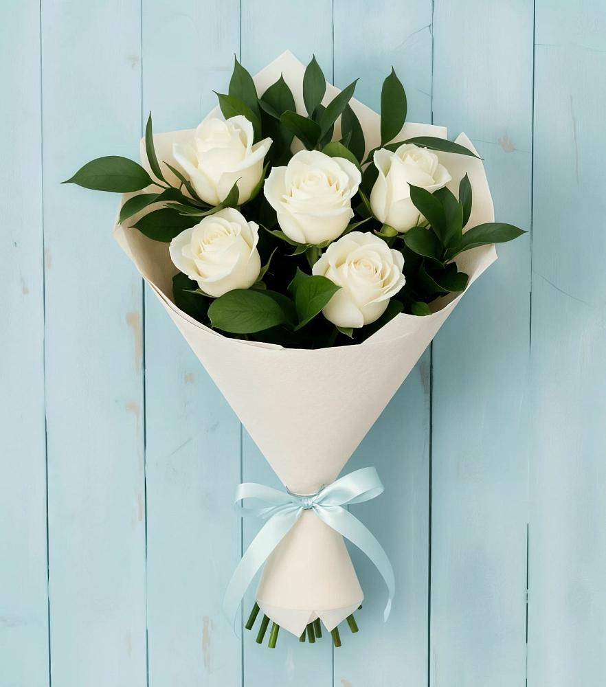 Букет цветов из: Розы в Урушу