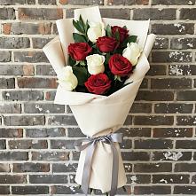 Букет цветов из:  Розы в Урушу