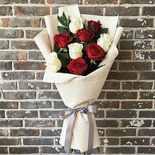 Букет цветов из:  Розы в Урушу