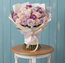 Букет цветов из:  Розы #REPLACE_PRED# Урушу