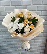 Букет цветов из:  Розы и Хризантемы в Урушу