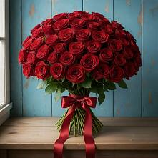 Букет Красные розы Блэк Меджик #REPLACE_PRED# Урушу