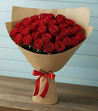 Букет Красные розы Милано в Урушу