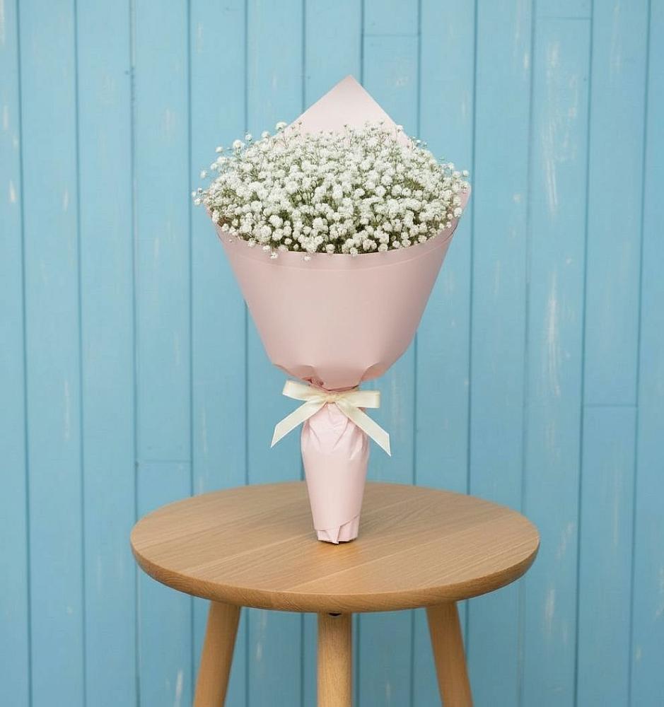 Букет цветов из: Гипсофила в Урушу