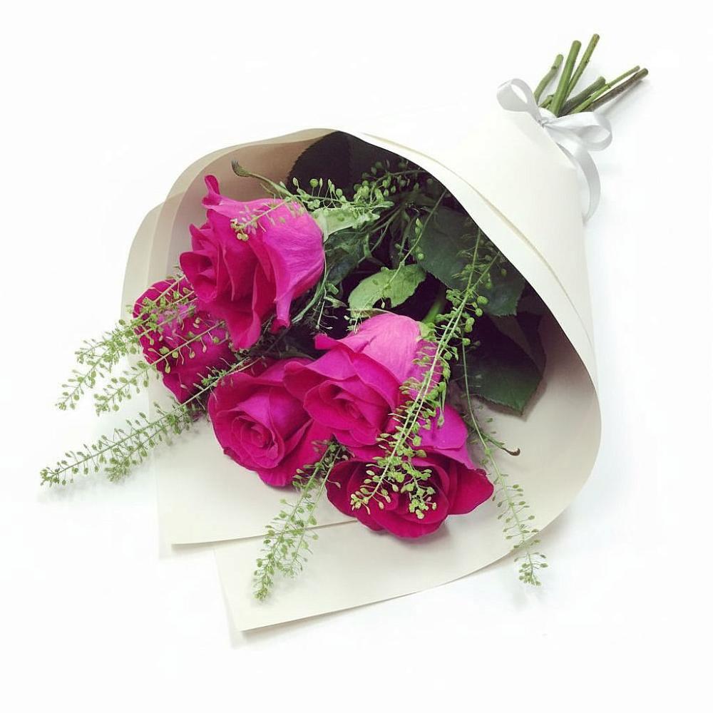 Букет цветов из: Розы в Урушу