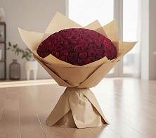 Букет 101 Красная роза в Урушу