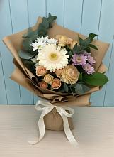 Букет цветов из:  Герберы и Хризантемы в Урушу