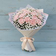 Букет цветов из:  Гвоздики в Урушу