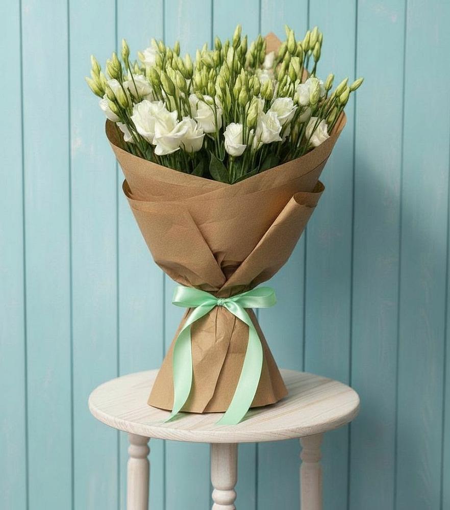 Букет цветов из: Лизиантусы в Урушу