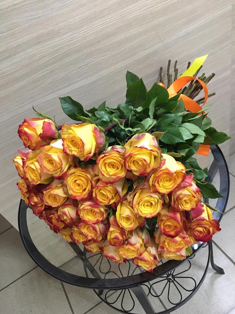 Букет Желтые розы в Урушу