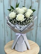 Букет цветов из:  Розы #REPLACE_PRED# Урушу