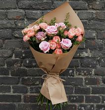 Букет цветов из:  Розы в Урушу
