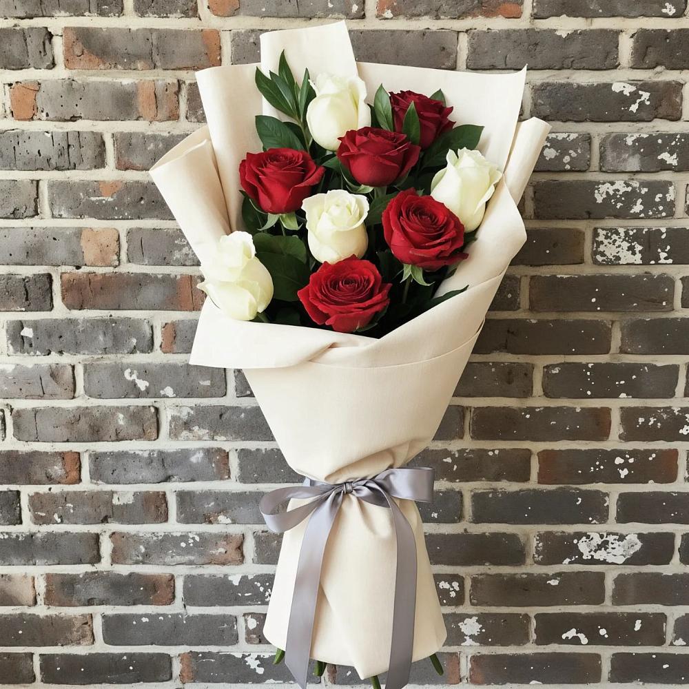 Букет цветов из: Розы в Урушу