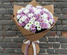 Букет цветов из:  Хризантемы #REPLACE_PRED# Урушу