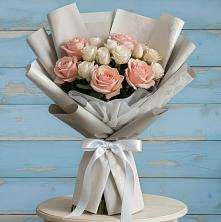 Букет цветов из:  Розы в Урушу