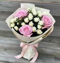 Букет цветов из:  Розы в Урушу