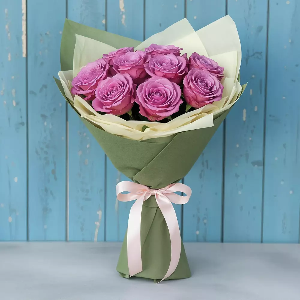 Букет Розы Фёрст Леди в Урушу