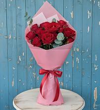 Букет цветов из:  Розы в Урушу