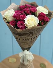 Букет цветов из:  Розы #REPLACE_PRED# Урушу