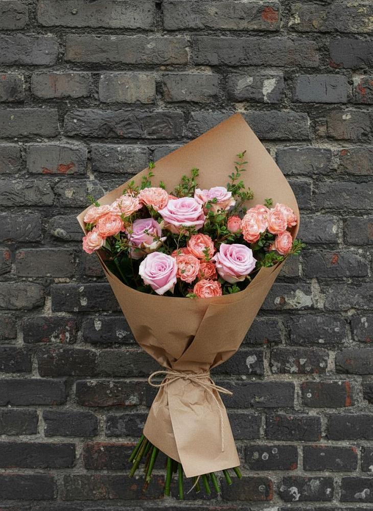 Букет цветов из: Розы в Урушу