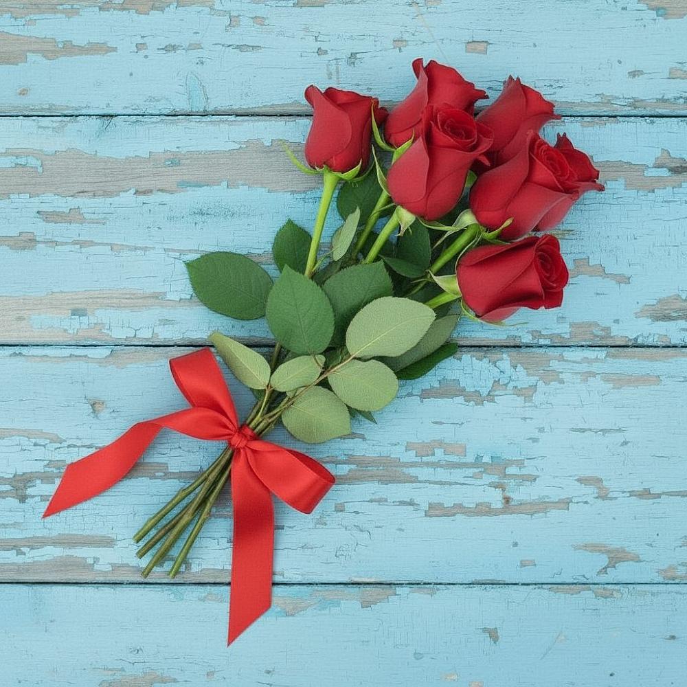 Букет Красные розы в Урушу