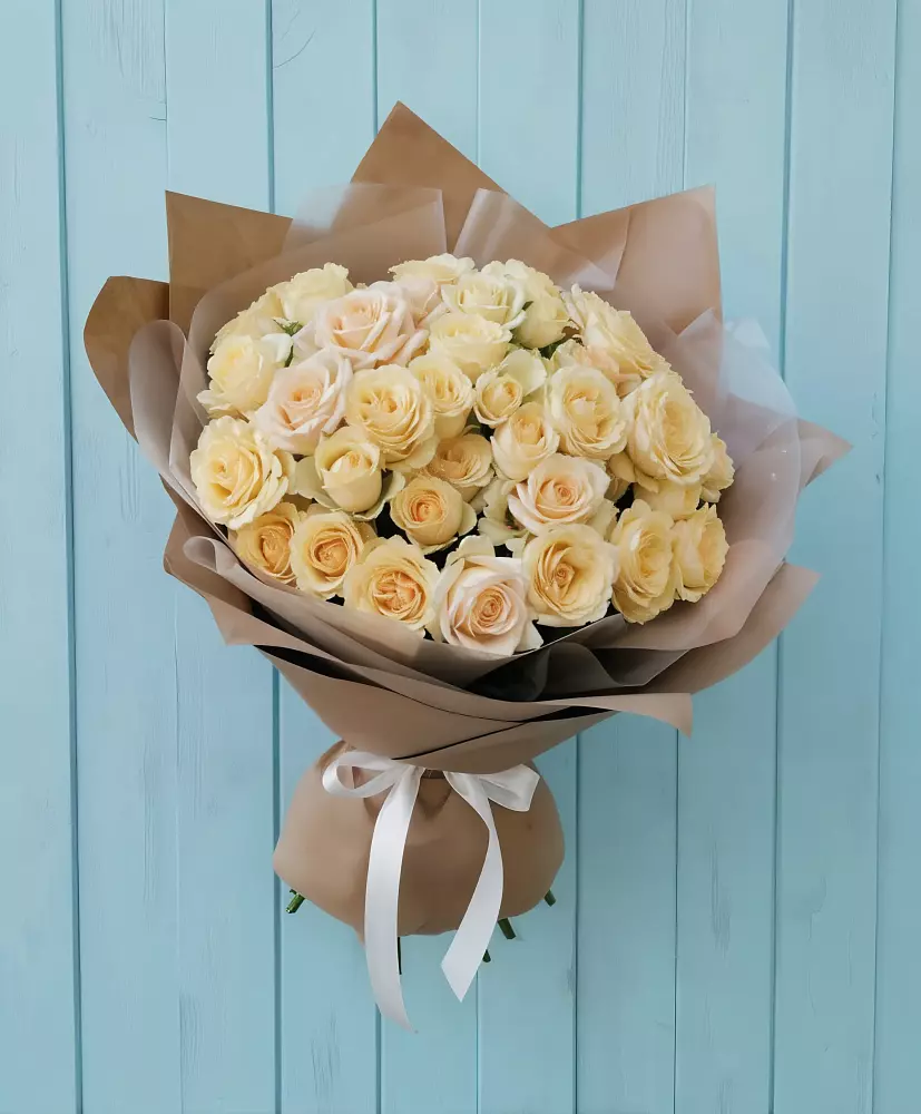 Букет Кремовое облако в Урушу