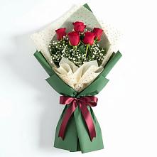 Букет цветов из:  Розы в Урушу