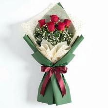Букет цветов из:  Розы в Урушу