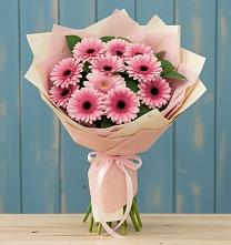 Букет цветов из:  Герберы в Урушу